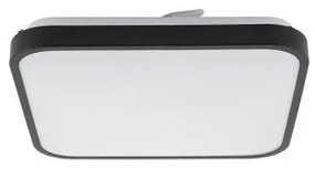 Φωτιστικό Οροφής Πάνελ LED 16W Μαύρο ΙΡ44 3000K Agnes Square Pro S 10983 Nowodvorski-10983-Μαύρο 10983