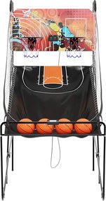 vidaXL Μηχανή Arcade Μπάσκετ με 4 Μπάλες για 2 Παίκτες
