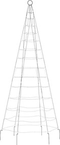 vidaXL Χριστουγεννιάτικο δέντρο LED 200 LED Μπλε 180 εκ.