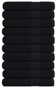 Πετσέτες Σάουνας FROGN 10 τεμ. Μαύρες 80x200 εκ. 360 γρ./μ²