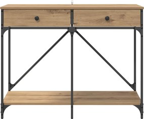 vidaXL Τραπέζι κονσόλας Artisan Oak 100 x 39 x 78,5 εκ
