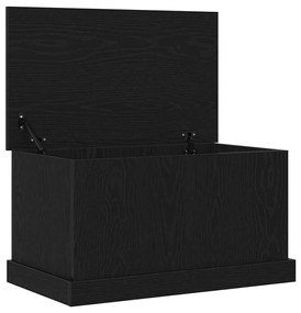 vidaXL Κουτί αποθήκευσης Μαύρη δρυς 70 x 40 x 28 εκ Επεξεργασμένο ξύλο