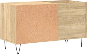 vidaXL Δισκοθήκη Sonoma Δρυς 85 x 38 x 48 εκ. από Επεξεργασμένο Ξύλο