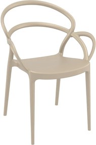 Πολυθρόνα Mila Dove Grey
