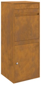 vidaXL Θυρίδα Πακέτων Σκ rusty 41 x 38 x 103 εκ