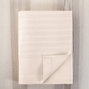 Κουβέρτα Πικέ Υπέρδιπλη (220x240) Nima Dune Rose Pink