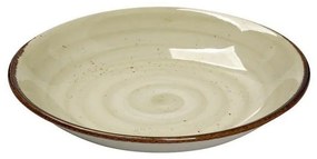 Πιάτο Πορσελάνινο Terra Βαθύ Σετ 6 τμχ Tlh104K6 Φ23,5cm Green Espiel Porcelain