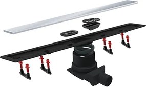 Karag Confluo Frameless Line Inox - Γραμμικό Σιφώνι Δαπέδου - 55 εκ.