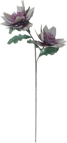Τεχνητό Λουλούδι Gris 022940 108cm Purple-Grey Foam