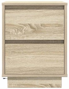 ΚΟΜΟΔΙΝΟ ΜΕ ΦΩΤΑ LED SONOMA OAK 38X34X50 CM 861287