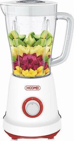 Hoomei HM-6725R Μπλέντερ 1.5lt 500W Κόκκινο