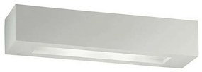 Φωτιστικό Τοίχου - Απλίκα Candida I-CANDIDA-AP 2xE14 13W 36x9x7cm White Intec Plaster