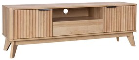 Έπιπλο τηλεόρασης Hamea mdf σε φυσική απόχρωση 145x39,5x49εκ 145x39.5x49 εκ.