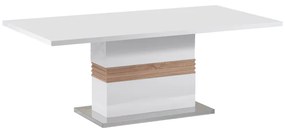 Τραπέζι Zoekrin Inart λευκό mdf 200x100x76εκ - ΚΩΔ:029-000263