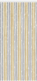 vidaXL Κουρτίνα εντόμων Chenille Γκρι και Μπεζ 90 x 200 cm 100% PP