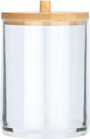 Δοχείο Για Δίσκους Ντεμακιγιάζ (Φ7x12) Homely Bamboo Essentials 02-17651