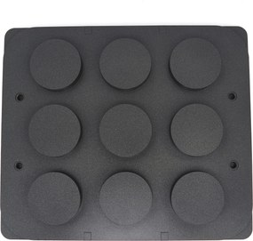 Tartlet Mould - Cylinder - 80 mm - 9 pieces