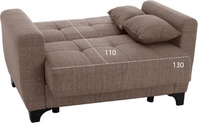 ΣΕΤ ΣΑΛΟΝΙΟΥ ΨΗΛΗ ΠΛΑΤΗ 2ΘΕΣΙΟΣ &amp; 3ΘΕΣΙΟΣ HM11748.02-ΜΠΕΖ