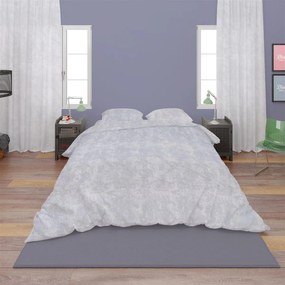 Σεντόνια Σετ 4 τεμ Βαμβακερά King Size Premium Shadow 621 240X270 Light Grey DimCol