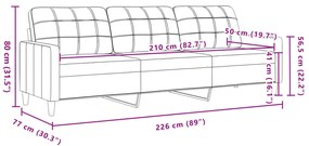 Σαλόνι Σετ 4 Τεμαχίων Μπορντό Ύφασμα + Μαξιλάρια/Υποπόδιο - Κόκκινο