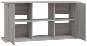 vidaXL Βάση Ενυδρείου Γκρι Sonoma 121x41x58 εκ. από Επεξεργασμένο Ξύλο