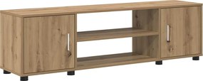 vidaXL Σετ επίπλου τηλεόρασης 4 pcs Artisan Oak Επεξεργασμένο ξύλο