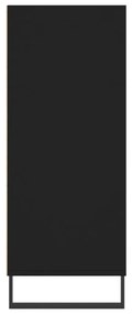 vidaXL Ραφιέρα Μαύρη 57 x 35 x 90 από Επεξεργασμένο Ξύλο
