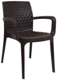 Outdoor Chair Elite Fylliana Brown 54x54x90 cm