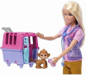 Κούκλα Barbie SAUVETEUSE D'ANIMAUX