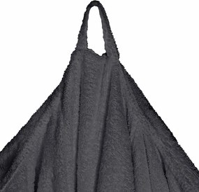 vidaXL Μπουρνούζι KINN Ανθρακί S Βαμβάκι