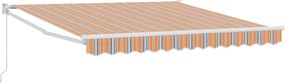 vidaXL Αναδιπλούμενη τέντα Πολύχρωμο 300 x 250 x 165 εκ.