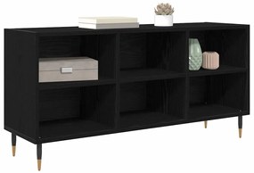 vidaXL Ντουλάπι TV Μαύρη Οξυά 103,5 x 30 x 50 εκ Επεξεργασμένο ξύλο