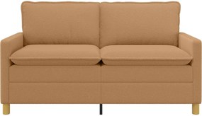 vidaXL Καναπές Μπεζ 156 x 81 x 87,5 εκ Ύφασμα