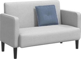 vidaXL Μαξιλάρι Πλάτης Μπλε 50 x 45 εκ. Υφασμάτινο Κορντουρά