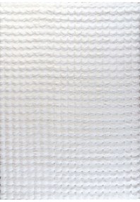 Χαλί Fuzzy 26164-060 White-Cream Merinos 160X160 Round