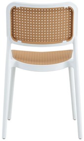 ΚΑΡΕΚΛΑ ΠΟΛΥΠΡΟΠΥΛΕΝΙΟΥ MEKO HM5934.01 ΛΕΥΚΗ ΜΕ ΜΠΕΖ ΨΑΘΑ 41x49x102Υ εκ.