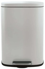 Κάδος Απορριμμάτων Akira 12Lt 05397.004 21,4x16,4x29,5cm White Μέταλλο