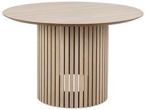 Τραπέζι Oakland K106, Ελαφριά δρυς, 75cm, 54 kg, Ινοσανίδες μέσης πυκνότητας, Φυσικό ξύλο καπλαμά, Ξύλο, Ξύλο: Δρυς | Epipla1.gr