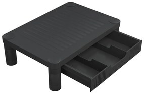 vidaXL Βάση Οθόνης Μαύρη 43 x 30,5 x 13 εκ.