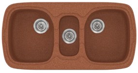 Sanitec Classic 303 Granite Terracotta Νεροχύτης