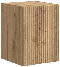 vidaXL Σετ επίπλου τηλεόρασης 4 pcs Artisan Oak Επεξεργασμένο ξύλο