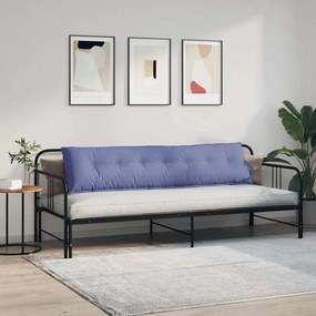 vidaXL Μαξιλάρι Πλάτης Μπλε τζην 200 x 50 x 19 cm ύφασμα