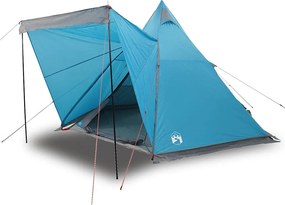 vidaXL Σκηνή Οικογενειακή Tipi 6 Ατόμων Αδιάβροχη Μπλε