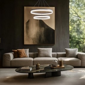 Κρεμαστό Φωτιστικό Πολύφωτο Gala Silver 54W 4000K 60cm