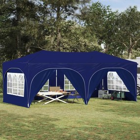VidaXL Αυτοσχέδιο Μόρφωση 574 x 289 x 245 cm Μπλε Ύφασμα Όξφορντ