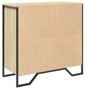 vidaXL Μπουφές Sonoma Δρυς 78x35,5x74,5 εκ. από Επεξεργασμένο Ξύλο