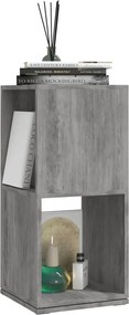 vidaXL Ντουλάπι Περιστρ. Γκρι Σκυρ. 34,5x34,5x75,5 εκ. Επεξ. Ξύλο