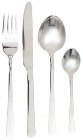 Μαχαιροπίρουνα Lugano (Σετ 24Τμχ) 215815 Inox 24 τμχ Stainless Steel