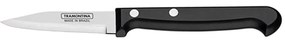 Μαχαίρι Ξεφλουδίσματος Ultracorte 020.23850.103 7,6cm Inox-Black Tramontina Stainless Steel