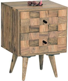 Κομοδίνο TEKA 40x35x55cm  Ακακία Φυσικό